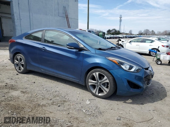 2014 Hyundai Elantra z VIN KMHDH6AH5EU027708, wystawiony jako Copart lot #49994285 z przebiegiem 213 201 mil mil oraz Tytuł czysty. Historia ofert i sprzedaży dostępna na DreamBid. Obrazek 4.