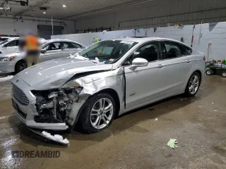 2016 Ford Fusion Titanium with VIN 3FA6P0SU1GR385123, listed as a Copart auction lot 43576305 with 102,556 mi miles and Salvage title. Bid and sale history available at DreamBid. Image 1.