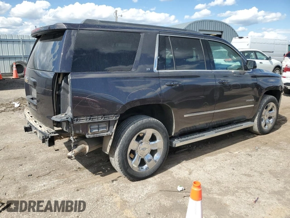 2017 Chevrolet Tahoe LT with VIN 1GNSKBKC6HR273867, listed as a Copart auction lot 55098245 with 148,329 mi miles and Salvage title. Bid and sale history available at DreamBid. Image 3.