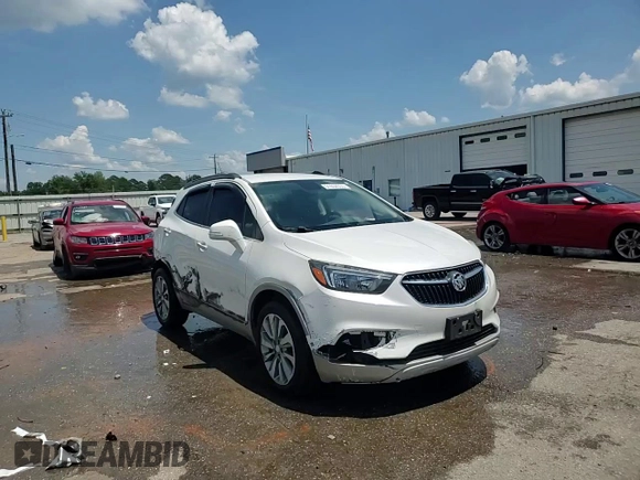 2017 Buick Encore Preferred z VIN KL4CJASB7HB209793, wystawiony jako Copart lot #61852065 z przebiegiem 72 422 mil mil oraz Szkoda całkowita • Salvage title. Historia ofert i sprzedaży dostępna na DreamBid. Obrazek 14.