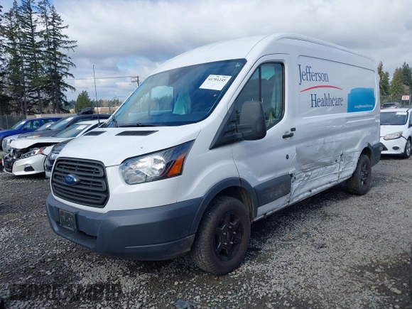 2017 Ford Transit with VIN 1FTYE2CM0HKA14592, listed as a IAAI auction lot 41701245 with 33,378 mi miles and . Bid and sale history available at DreamBid. Image 17.