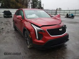2022 Cadillac XT4 FWD Sport with VIN 1GYFZER43NF108145, listed as a Copart auction lot 83984054 with 36,603 mi miles and Salvage title. Bid and sale history available at DreamBid. Image 11.