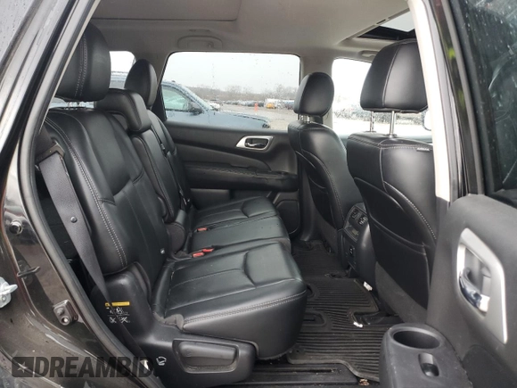 2017 Nissan Pathfinder S with VIN 5N1DR2MN0HC611967, listed as a Copart auction lot 47572445 with 145,249 mi miles and Salvage Title. Bid and sale history available at DreamBid. Image 11.