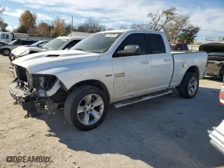 2013 Ram 1500 Sport with VIN 1C6RR7HT0DS553818, listed as a Copart auction lot 81354534 with 165,971 mi miles and Salvage Title. Bid and sale history available at carsss.com. Image 1.