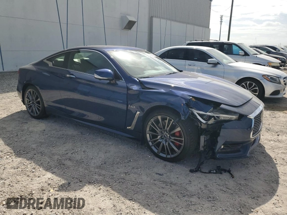 2017 Infiniti Q60 Red Sport 400 с VIN JN1FV7EK1HM611404, выставлен на аукционе Copart как лот 80049904 с пробегом 49 591 миль миль и Списание • Salvage title. История ставок и продаж доступна на DreamBid. Изображение 4.