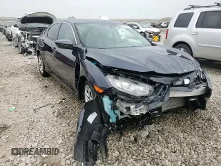 2017 Honda Civic Sedan LX with VIN 2HGFC2F51HH572008, listed as a Copart auction lot 51002125 with 103,088 mi miles and Salvage Title. Bid and sale history available at carsss.com. Image 13.