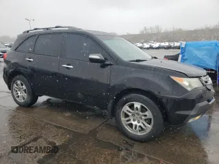 2009 Acura MDX Tech Pkg with VIN 2HNYD28649H531698, listed as a Copart auction lot 53667655 with 185,772 mi miles and Salvage Title. Bid and sale history available at carsss.com. Image 4.
