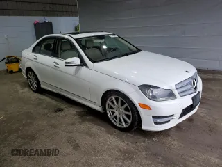 2013 Mercedes-Benz C 300 Sport with VIN WDDGF8AB2DR295864, listed as a Copart auction lot 51406485 with 133,815 mi miles and Salvage Title. Bid and sale history available at DreamBid. Image 4.