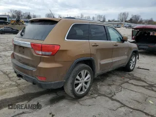 2011 Jeep Grand Cherokee 70th Anniversary with VIN 1J4RR4GG2BC676162, listed as a Copart auction lot 46848245 with 183,760 mi miles and Salvage Title. Bid and sale history available at carsss.com. Image 3.