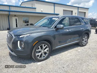 2021 Hyundai Palisade SEL with VIN KM8R44HE3MU227227, listed as a Copart auction lot 64424985 with 88,023 mi miles and Salvage title. Bid and sale history available at DreamBid. Image 1.