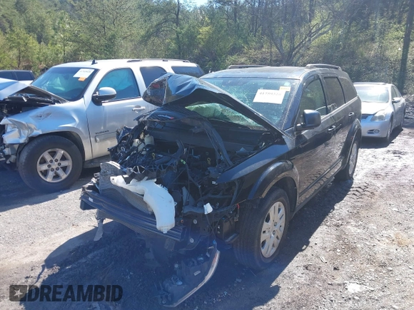 2016 Dodge Journey SE with VIN 3C4PDCAB4GT138223, listed as a IAAI auction lot 41759328 with 1 mi miles. Bid and sale history available at carsss.com. Image 12.