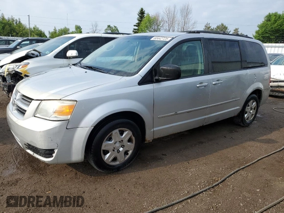 2009 Dodge Grand Caravan SE z VIN 2D8HN44E49R650603, wystawiony jako Copart lot #60442725 z przebiegiem 358 882 mil mil oraz Czysty tytuł • Clean title. Historia ofert i sprzedaży dostępna na DreamBid. Obrazek 1.
