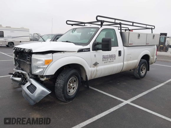2012 Ford Super Duty F-250 SRW XL with VIN 1FTBF2AT5CEB92423, listed as a IAAI auction lot 41464036 with 151,652 mi miles. Bid and sale history available at carsss.com. Image 17.