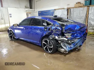 2022 Honda Accord Sedan Sport SE with VIN 1HGCV1F42NA093444, listed as a Copart auction lot 50357065 with 29,583 mi miles and Salvage Title. Bid and sale history available at carsss.com. Image 2.