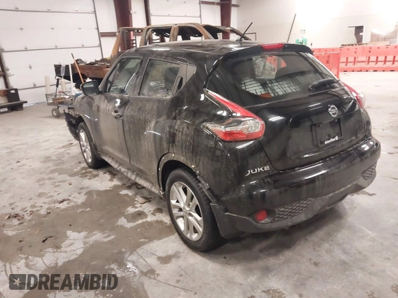 2017 Nissan Juke SL with VIN JN8AF5MV7HT753562, listed as a IAAI auction lot 41314482 with 44,370 mi miles. Bid and sale history available at carsss.com. Image 3.