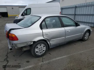 1999 Honda Civic VP with VIN 2HGEJ6615XH532339, listed as a Copart auction lot 48587145 with 149,375 mi miles and Salvage Title. Bid and sale history available at carsss.com. Image 3.