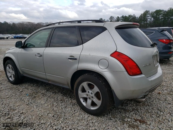 2004 Nissan Murano SL with VIN JN8AZ08W14W329400, listed as a Copart auction lot 44596985 with 118,343 mi miles and Clean Title. Bid and sale history available at carsss.com. Image 2.
