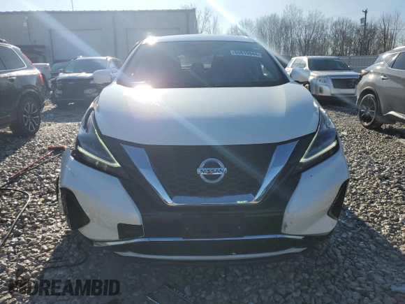 2022 Nissan Murano S z VIN 5N1AZ2AS6NC119100, wystawiony jako Copart lot #86615944 z przebiegiem 61 319 mil mil oraz Szkody całkowita. Historia ofert i sprzedaży dostępna na DreamBid. Obrazek 5.
