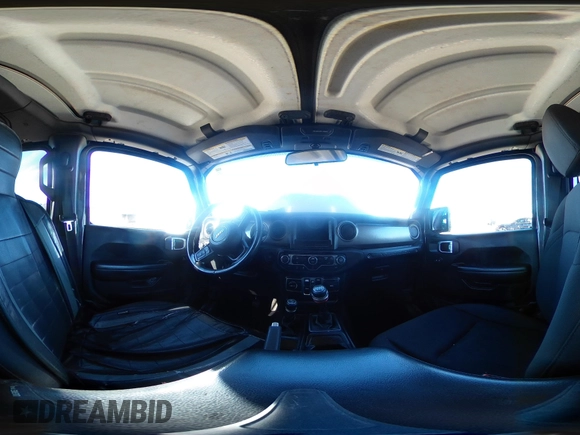 2019 Jeep Wrangler Unlimited Sport S with VIN 1C4HJXDG5KW505015, listed as a IAAI auction lot 41560088 with 54,193 mi miles and . Bid and sale history available at DreamBid. Image 18.