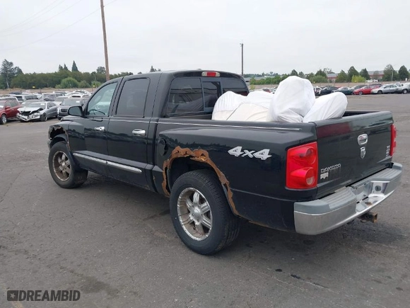 2006 Dodge Dakota Laramie with VIN 1D7HW58N16S513226, listed as a IAAI auction lot 40289783 with 1 mi miles. Bid and sale history available at carsss.com. Image 3.
