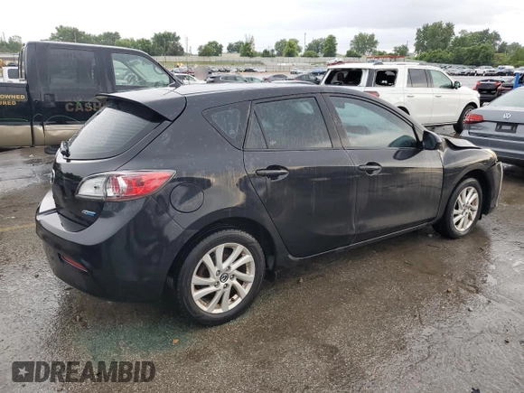 2013 Mazda 3 i Touring with VIN JM1BL1L73D1761247, listed as a Copart auction lot 62831295 with 142,184 mi miles and Salvage title. Bid and sale history available at DreamBid. Image 3.