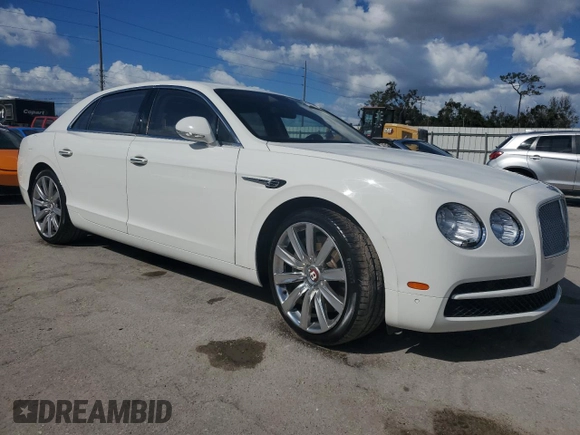 2018 Bentley Flying Spur V8 with VIN SCBET9ZA0JC066810, listed as a Copart auction lot 77017424 with 4,788 mi miles and Non repairable. Bid and sale history available at DreamBid. Image 4.