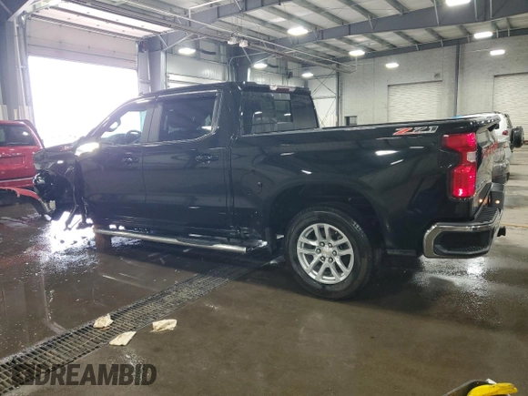2019 Chevrolet Silverado 1500 LT with VIN 3GCUYDED7KG105405, listed as a Copart auction lot 50921155 with 106,242 mi miles and Salvage Title. Bid and sale history available at carsss.com. Image 2.