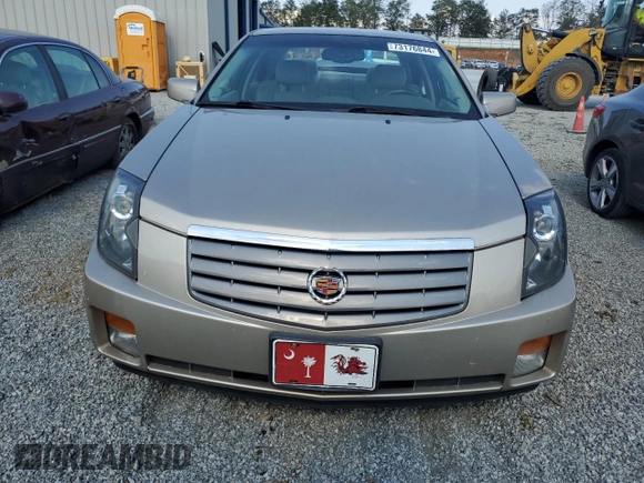 2006 Cadillac CTS with VIN 1G6DP577060129378, listed as a Copart auction lot 73176844 with 90,923 mi miles and Salvage Title. Bid and sale history available at carsss.com. Image 5.