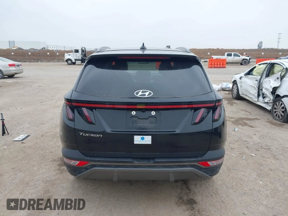 2023 Hyundai Tucson Limited with VIN 5NMJE3AE2PH227654, listed as a IAAI auction lot 41501445 with 46,309 mi miles. Bid and sale history available at carsss.com. Image 16.