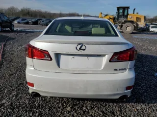 2012 Lexus IS 250 with VIN JTHBF5C25C5184035, listed as a Copart auction lot 41674655 with 276,136 mi miles and Salvage Title. Bid and sale history available at DreamBid. Image 6.
