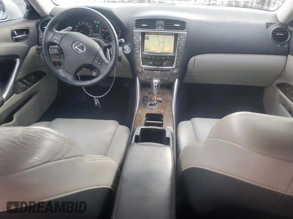 2010 Lexus IS 350 with VIN JTHBE5C25A5024527, listed as a Copart auction lot 45330865 with 94,890 mi miles and Salvage Title. Bid and sale history available at DreamBid. Image 8.