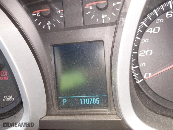 2010 Chevrolet Equinox LS with VIN 2CNALBEW0A6213359, listed as a IAAI auction lot 41932957 with 118,705 mi miles. Bid and sale history available at carsss.com. Image 7.