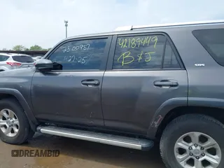 2017 Toyota 4Runner SR5 with VIN JTEBU5JR3H5466457, listed as a IAAI auction lot 42189449 with 88,368 mi miles and . Bid and sale history available at DreamBid. Image 14.