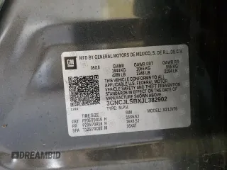 2018 Chevrolet Trax LT with VIN 3GNCJLSBXJL382902, listed as a Copart auction lot 51635735 with 5,786 mi miles and Salvage Title. Bid and sale history available at carsss.com. Image 13.