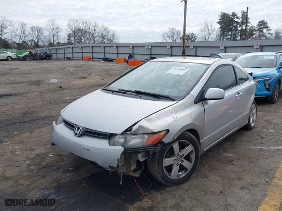2008 Honda Civic Cpe EX-L with VIN 2HGFG12938H546744, listed as a IAAI auction lot 41526059 with 232,981 mi miles. Bid and sale history available at carsss.com. Image 17.
