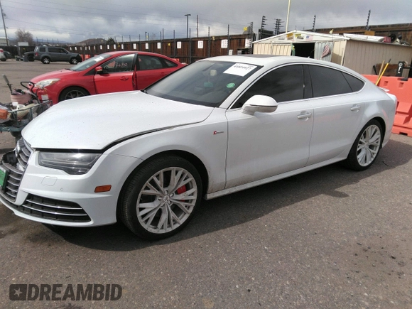 2016 Audi A7 3.0 Premium Plus with VIN WAUWGAFC6GN144188, listed as a IAAI auction lot 41824927 with 128,379 mi miles. Bid and sale history available at carsss.com. Image 14.