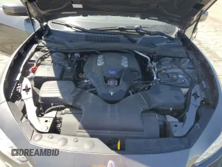 2016 Maserati Ghibli S with VIN ZAM57RSA3G1169053, listed as a Copart auction lot 58970355 with 73,843 mi miles and Salvage title. Bid and sale history available at DreamBid. Image 11.