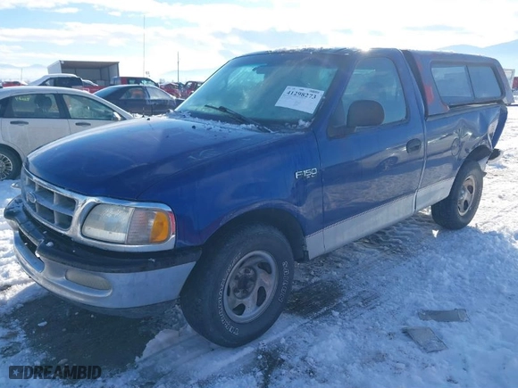 1998 Ford F-150 Standard with VIN 1FTZF1720WNA88515, listed as a IAAI auction lot 41298273 with 197,383 mi miles. Bid and sale history available at carsss.com. Image 2.