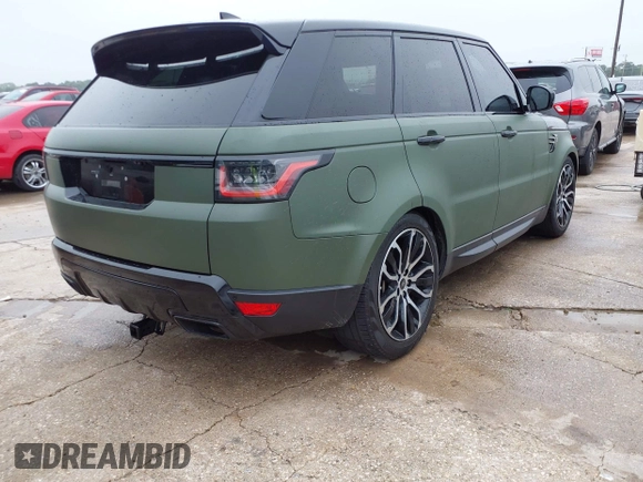 2018 Land Rover Range Rover Sport SE with VIN SALWG2RVXJA411832, listed as a IAAI auction lot 42167596 with 87,268 mi miles and . Bid and sale history available at DreamBid. Image 4.