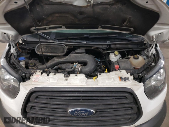 2018 Ford Transit with VIN 1FDZX2XM3JKB43243, listed as a Copart auction lot 47685495 with 201,458 mi miles and Clean Title. Bid and sale history available at DreamBid. Image 11.