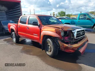 2008 Toyota Tacoma with VIN 5TELU42N88Z590588, listed as a IAAI auction lot 40534149 with 124,905 mi miles and . Bid and sale history available at DreamBid. Image 1.