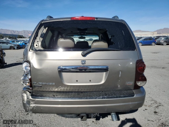 2005 Dodge Durango Limited with VIN 1D8HB58D75F509591, listed as a Copart auction lot 80799564 with NaN miles and Salvage Title. Bid and sale history available at carsss.com. Image 6.
