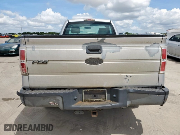 2010 Ford F-150 XL with VIN 1FTMF1CW3AKB69862, listed as a Copart auction lot 62739675 with 130,186 mi miles and Clean title. Bid and sale history available at DreamBid. Image 6.
