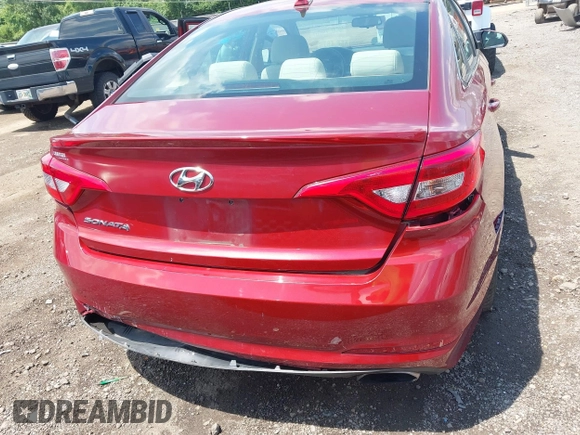 2016 Hyundai Sonata SE with VIN 5NPE24AF7GH318608, listed as a IAAI auction lot 42665235 with 64,980 mi miles and . Bid and sale history available at DreamBid. Image 17.