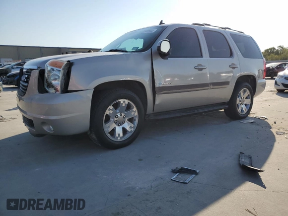 2007 GMC Yukon SLT with VIN 1GKFC13J57R124920, listed as a Copart auction lot 75822944 with Not Provided miles and Salvage Title. Bid and sale history available at carsss.com. Image 1.