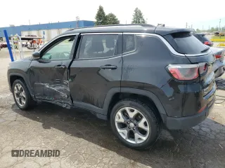 2019 Jeep Compass Limited with VIN 3C4NJDCB0KT740855, listed as a Copart auction lot 59127345 with 41,968 mi miles and Clean title. Bid and sale history available at DreamBid. Image 2.