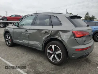 2024 Audi Q5 S line Premium Plus z VIN WA1EAAFY9R2045228, wystawiony jako Copart lot #53828645 z przebiegiem 16 502 mil mil oraz Szkoda całkowita • Salvage title. Historia ofert i sprzedaży dostępna na DreamBid. Obrazek 2.