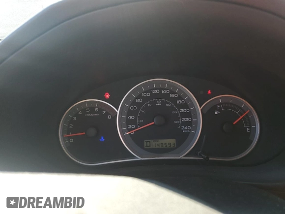 2011 Subaru Impreza Premium with VIN JF1GE6B69BH502813, listed as a Copart auction lot 58889325 with 149,593 mi miles and Salvage title. Bid and sale history available at DreamBid. Image 9.