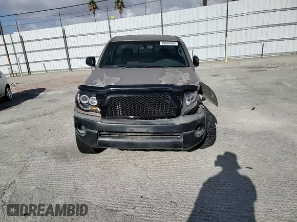 2006 Toyota Tacoma PreRunner with VIN 5TENX62N66Z315925, listed as a Copart auction lot 80565954 with 196,227 mi miles and Salvage title. Bid and sale history available at DreamBid. Image 11.