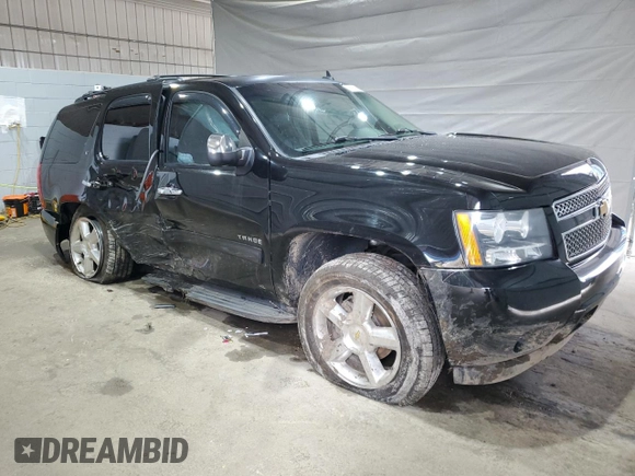 2013 Chevrolet Tahoe LT with VIN 1GNSKBE07DR174163, listed as a Copart auction lot 55501635 with 183,829 mi miles and Salvage title. Bid and sale history available at DreamBid. Image 4.